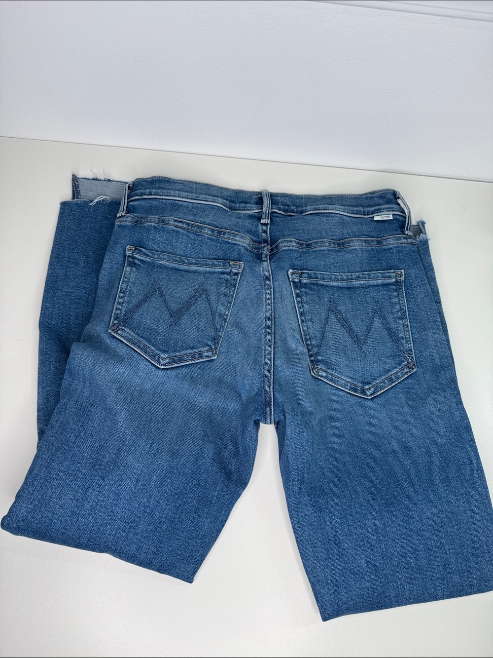 Mother Denim The Insider Crop Step Fray different strokes size 27 - Picture 3 of 10